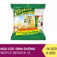 HCMMua 1bịch tặng 2 hộp sữa 5 loại đậu Nesvita Ngũ cốc Nestle Nesvita bịch