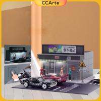 CCArte ฉากพื้นหลังขนาด1/64สำหรับรถขึ้นรูปรถฉากของเล่น Diorama