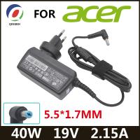 【 Hot 】 EU US UK AU 19V 2.15A AC 5.5X1.7มม.อะแดปเตอร์สำหรับแล็ปท็อปสำหรับ Acer Aspire D255 533 D257 D260 W500P W501 W501P E15ชาร์จไฟ