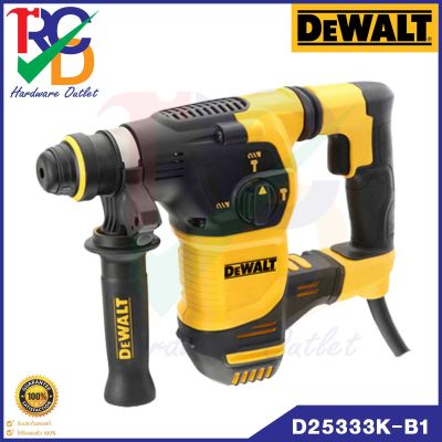 DEWALT D25333K-B1 สว่านโรตารี่ 26mm 3ระบบ 950W SDS Plus 950W 28MM 3 Mode L Shape SDS-Plus Rotary Hammer Drill