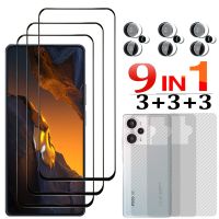 Movie Poco F5 Pelicula de Vidro Temperado Little F5 Pro Screen Protector Glass For Xiaomi Poco F5 Pro 5G Tempered Glass Camera Protetion Back Film Poko F-5 Full Cover Protections Pocof5 F4 GT Phone Front Glass