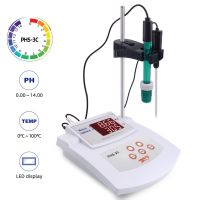 PHS-3C Multi-parameter ph meter Desktop Automatic Calibration Acidity Meter PH/Temp 2 In 1 PH Tester Water Quality Analyzer Inspection Tools