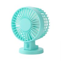 Portable Creative Double-vane Mini USB Fan For Home Office ABS Electric Desktop Computer Desk Fan With Double Side Fan Blades