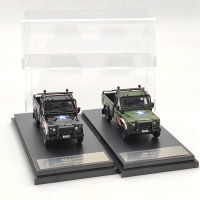 Master 1:64สำหรับ Defender 110 Pickup Shark Mouth Diecast รุ่นของเล่นรถ Miniature Vehicle Hobby Collection Gifts