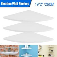 ❇✧ 3Pcs Corner Wall Shelves Shower Storage Rack Office Wall Mounted Floating Shelf Display Organizer Bedroom Decoration