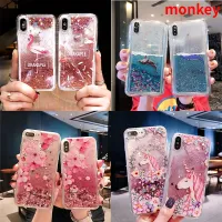 Cute Glitter Liquid Quicksand Case For Samsung Galaxy A51 A71 J6 J7 J8 A3 2016 A5 2017 A7 A9 2018 Sequins Shockproof Phone Case Phone Cases