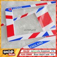 ?Bestsaler? กรอบทะเบียน England กรอบป้ายทะเบียนการ์ตูน ลายอังกฤษ แถมฟรี ชุดน็อตในกล่อง ใส่รถ1คัน มี2แผ่น ✔️มี3ขนาดให้เลือก รหัสENG