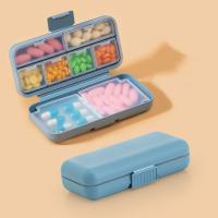 【CW】❄  Double-layer Pills Organizer 8/5 Grids Pill Tablet Storage Weekly Medicine Pills