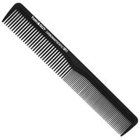 TONI&amp;GUY หวีรองตัดผม 2 ด้าน สำหรับช่างตัดผม รุ่น 0811 Carbon Antistatic Comb ร้านบาร์เบอร์ - สีดำ