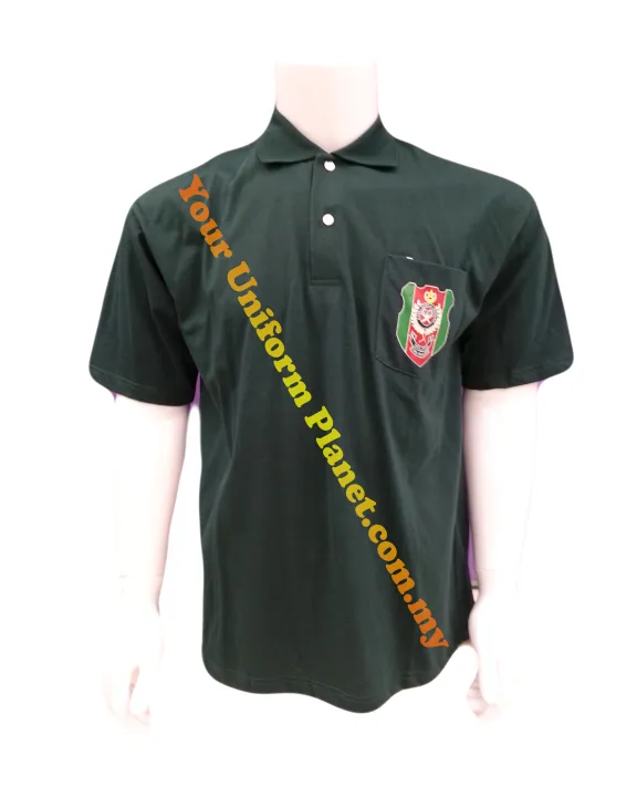 Baju Tshirt Kadet Remaja Sekolah Krs Lengan Pendek Lazada