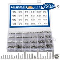 720pcsset Cross Recessed Round Pan Head Laptop Screws Set M1.4 M1.7 M2 M2.5 M3 Carbon Steel Machine Screw Assortment Kit