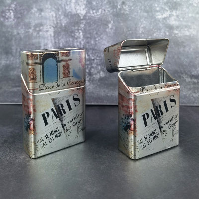 Portable Ciggarrette Case Metal Cigatette Box Holder Travel Smking Accessories