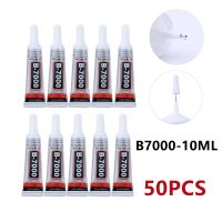 50pcs 10ml Best B-7000 Multi Purpose Glue Super cold glue B7000 Adhesive Epoxy Resin Diy Crafts Glass screen Cell Phone