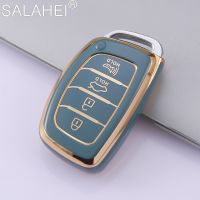 yonggax TPU Car Smart Key Case Cover Shell Fob For Hyundai Ix35 Ix45 I10 I30 I40 Tucson Santa Fe Rena Sonata Elantra Creta Accessories