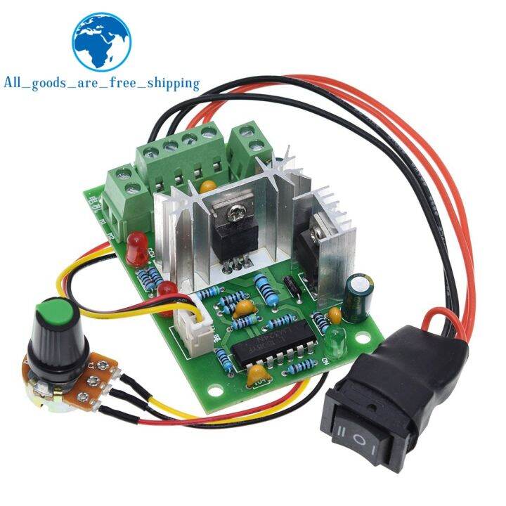 Tzt 10v 12v 24v 36v Pwm Dc Controller With Positive Inversion Switch ...