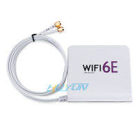 ภายนอก Tri-Band SMA Intel AX210การ์ดเครือข่ายไร้สายขยายเสาอากาศ WIFI6E