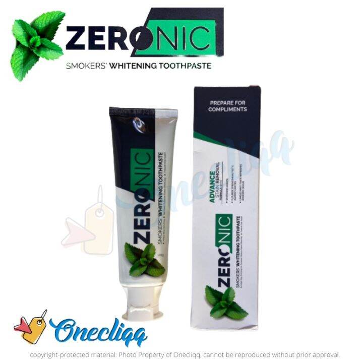 (Direct Supplier) Zeronic Smokers Whitening Toothpaste Zero Nic ...
