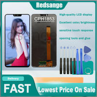 Redsange จอ LCD แบบดั้งเดิมหน้าจอสำหรับ OPPO A12e CPH1853จอ LCD หน้าจอดิจิตอลจอแสดงผลหน้าจอสัมผัสสำหรับ OPPO A12e CPH1853แสดงผลเต็มรูปแบบ