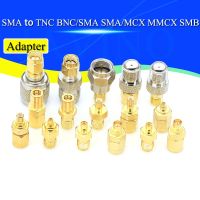 1PCS SMA Connector TO SMB BNC RPSMA MCX/MMCX Male Female Straight RF Adapter Converter SMA Connector TO SMB TNC Adapter TNC Plug Electrical Connectors