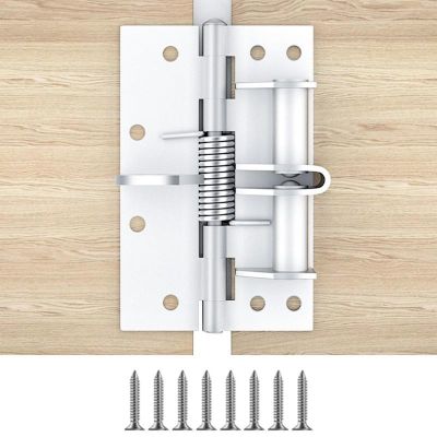 4 Inch Positioning Hinge Spring Automatic Door Closing Hinge Wooden Door Hinge Kitchen Multi-function Detachable Spring Hinges