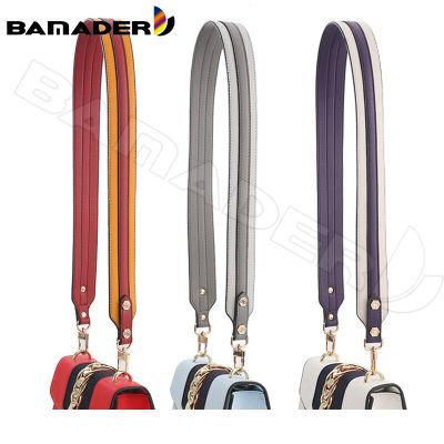 BAMADER Woman Wide Bag Strap Leather Fashion Shoulder Strap Ladies Bag Replacement Accessories Luggage Bag Part Belt
