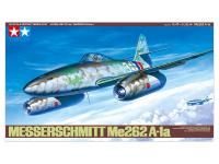 Tamiya โมเดลพลาสติก61087 1/48เครื่องชั่งโมเดลเครื่องบิน A-1A Me262ชุดของเล่นสำหรับสะสมโมเดล Hoy