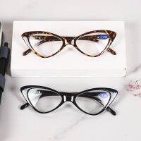 Zilead Vintage Fashion Cat Eye Reading Glasses Retro Leopard Women Lightweight Presbyopic Reading Glasses 1.0 1.5 2.0 2.5 4.0