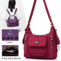 Bag2020 Flowers About New Nylon Bag Waterproof Bags Womens Multi-Functional Shoulder Bag Backpack