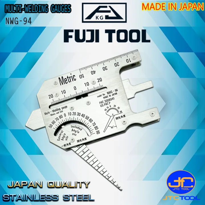 Fuji tool เกจวัดแนวเชื่อมสแตนเลส รุ่น NWG94 Stainless Steel Multi
