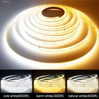 ○✇☑ Linear Dimmable 24V 12V COB LED Strip Lights 8mm 320LEDs/M Flexible LED Tape Ribbon for Room Decor 3000K 4000K 6000K 1M 5M 10M