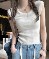 Factory Outlet Gifts Pure Color Simple Sleeveless Vest Female Summer Slimming Is Thin And Inside A Small Top Girl