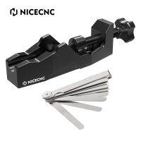 NICECNC ATV Universal 1PCS 10mm Sparks Plug Gap Tools For Yamaha Raptor 700 YFZ 450 For KTM For Honda Accessories Aluminum Black