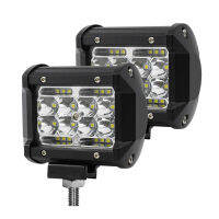 แท่งไฟ LED สำหรับทำงานประสิทธิภาพสูง-120W 12000LM สปอตไลท์7นิ้วแพ็คลำแสง Flood Combo 2อัน