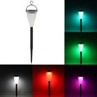 7สีไฟโซล่าเซลล์ ไฟปักสนาม หลอดไฟ Solar light 1 LED มีแสง7สีในตัว แผงโซล่าเซลล์ พลังงานแสงอาทิตย์ (YAYA)