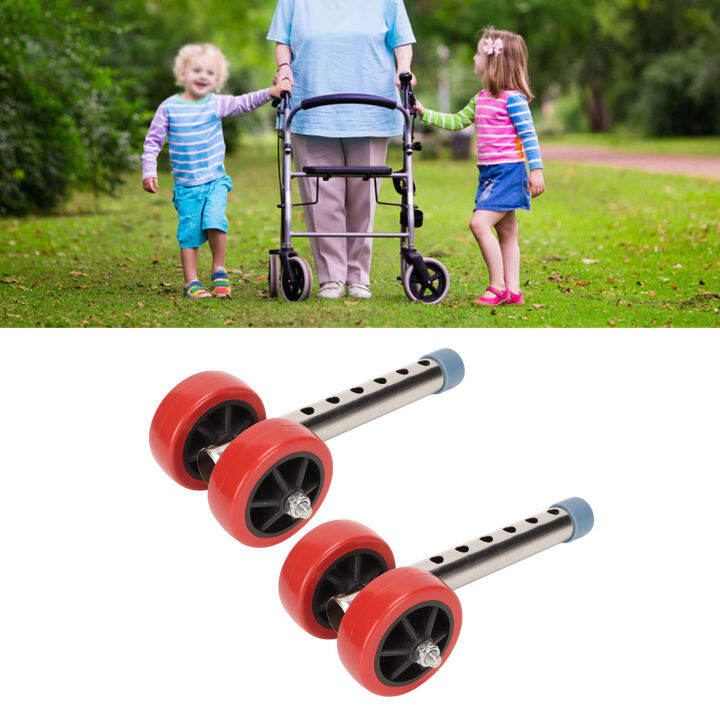 Replacement Walker Wheels, Walker Wheels Flexible Rolling Heavy Duty