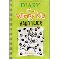 [] diary of a Wimpy Kid 8: bad luck American hardcover childrens extracurricular reading English books American best seller English story book genuine