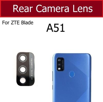 เทปกระจกกล้องมองหลังสติกเกอร์เลนส์สำหรับ Zte เบลด A51ชิ้นส่วนสำหรับเปลี่ยนเลนส์กระจกกล้องด้านหลัง