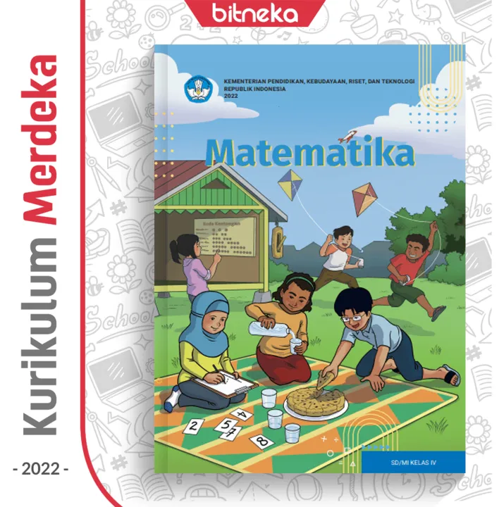 Buku Matematika Untuk SD/MI Kelas 4 Kurikulum Merdeka Kurmer | Lazada ...