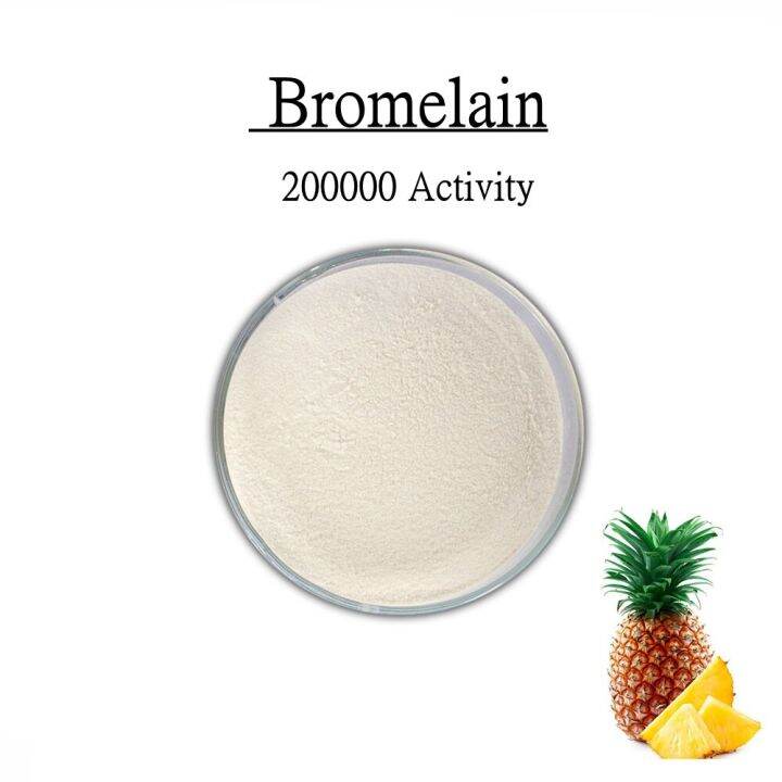 Bromelain 200000 Activity Natural Pineapple Stem Juice Pineapple Enzyme