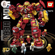 Đồ Chơi Lắp Ráp Kiểu Lego Mô Hình Robot HulkBuster Iron Man MK44 Steel