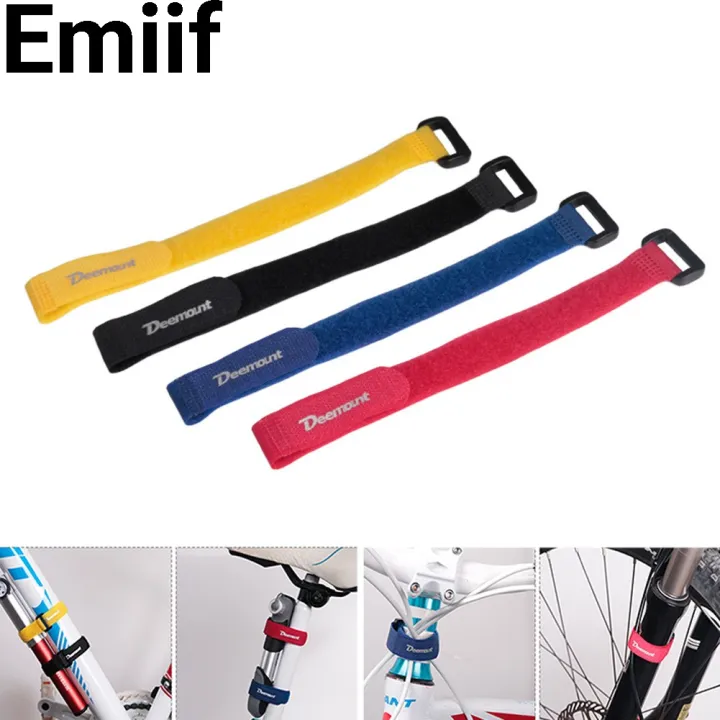 Emiif Bike MTB Multifunctional Fastener Cable Wire Binding Belt Tire