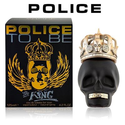 Police To Be The King Eau De Toilette For Men 125 ml. ( กล่องซีล )