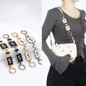 Bag Chain Strap Extender Imitation Pearl Clutch Handbag Handle
