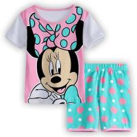 Mickey Minnie Pajamas Girls Clothes Toddler Kids Pyjamas Nightwear t00604