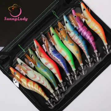 Shop Wooden Shrimp Lure 10pcs with great discounts and prices