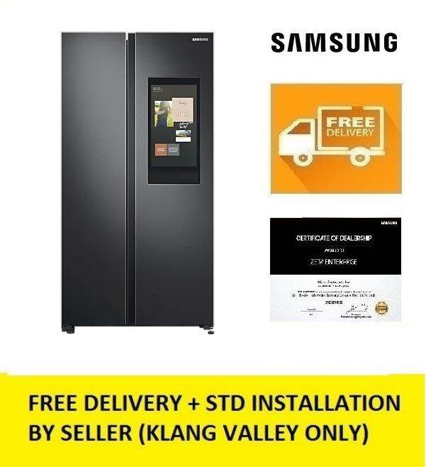 [ Free delivery & Std Installation by seller ] SAMSUNG SIDE BY SIDE