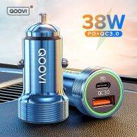 PD USB C Car Charger Quick Charge 4.0 3.0 38W Fast Charging For iPhone 12 11 XS X XR 8 7 Xiaomi QC4.0 QC3.0 Type C Phone Charger Car Chargers