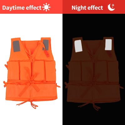 1pcs Children Adult Life Vest Jacket Swimming Boating Beach Kids Life Jacket Outdoor Survival Aid Safety Jacket with Whistle  Life Jackets