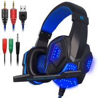 2020 Hot New PC780 Gaming Headset Earphone Wired Gamer Headphone Stereo Sound Headsets with Mic LED light for Computer PC Gamer