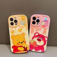 เคสการ์ตูนน่ารักวินนี่ช้อนส้อมมีดหมีพูห์ลอตโซ่เคสโทรศัพท์สำหรับ iPhone 14 Pro Max เคส14 Pro 14เคสกรอบหลังมือถือนิ่มกันกระแทกสำหรับ iPhone 13 Pro Max 13 Winnie เคสโทรศัพท์ช้อนส้อมมีดหมีพูห์สำหรับ12 Pro Max 12 Lotso 11เคสห่อหุ้ม